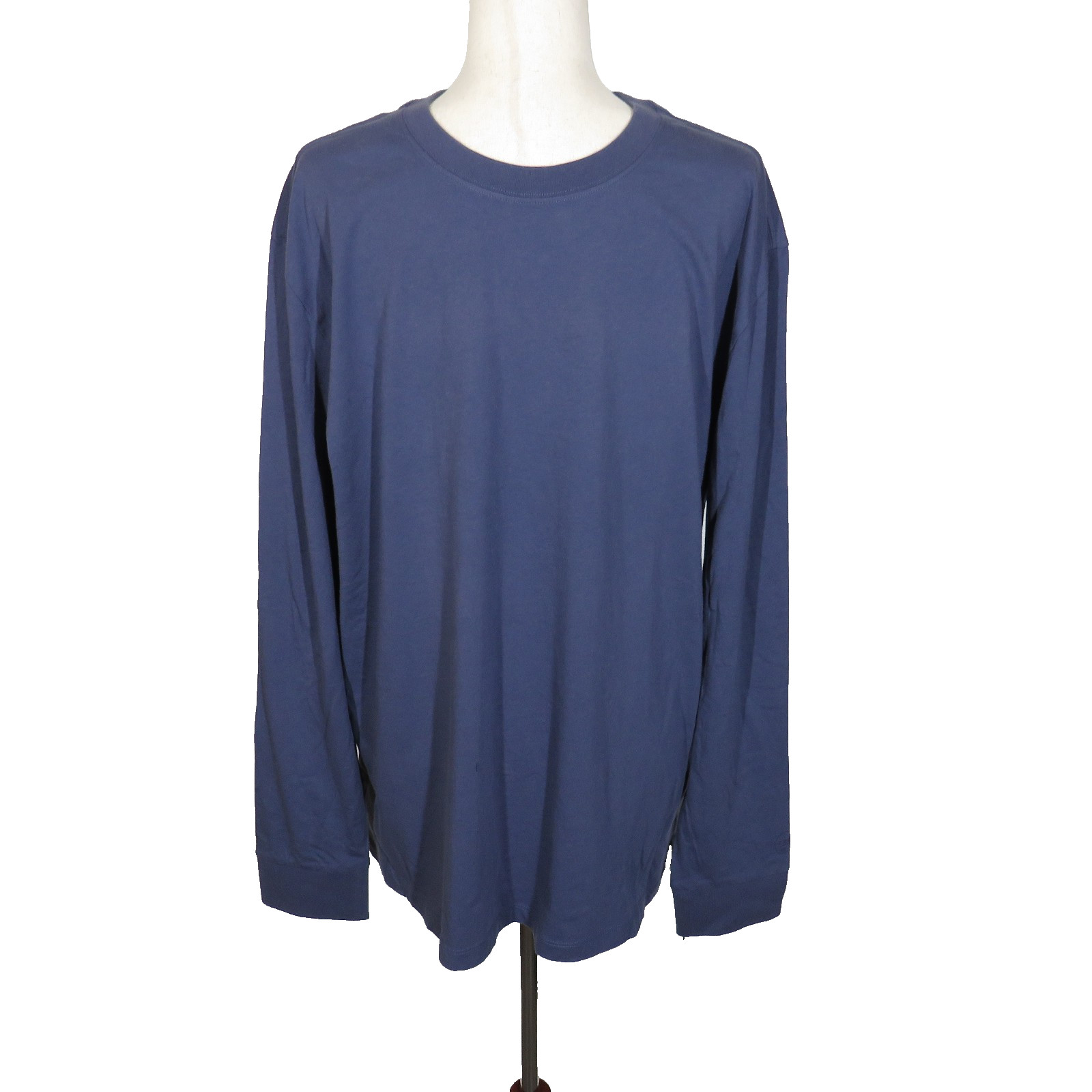 Allbirds Men&rsquo;s Organic Cotton Long Sleeve Tee Hazy Indigo Size XS
