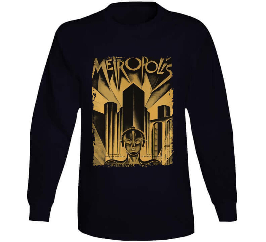 Metropolis 20s Sci Fi German Movie T Shirt