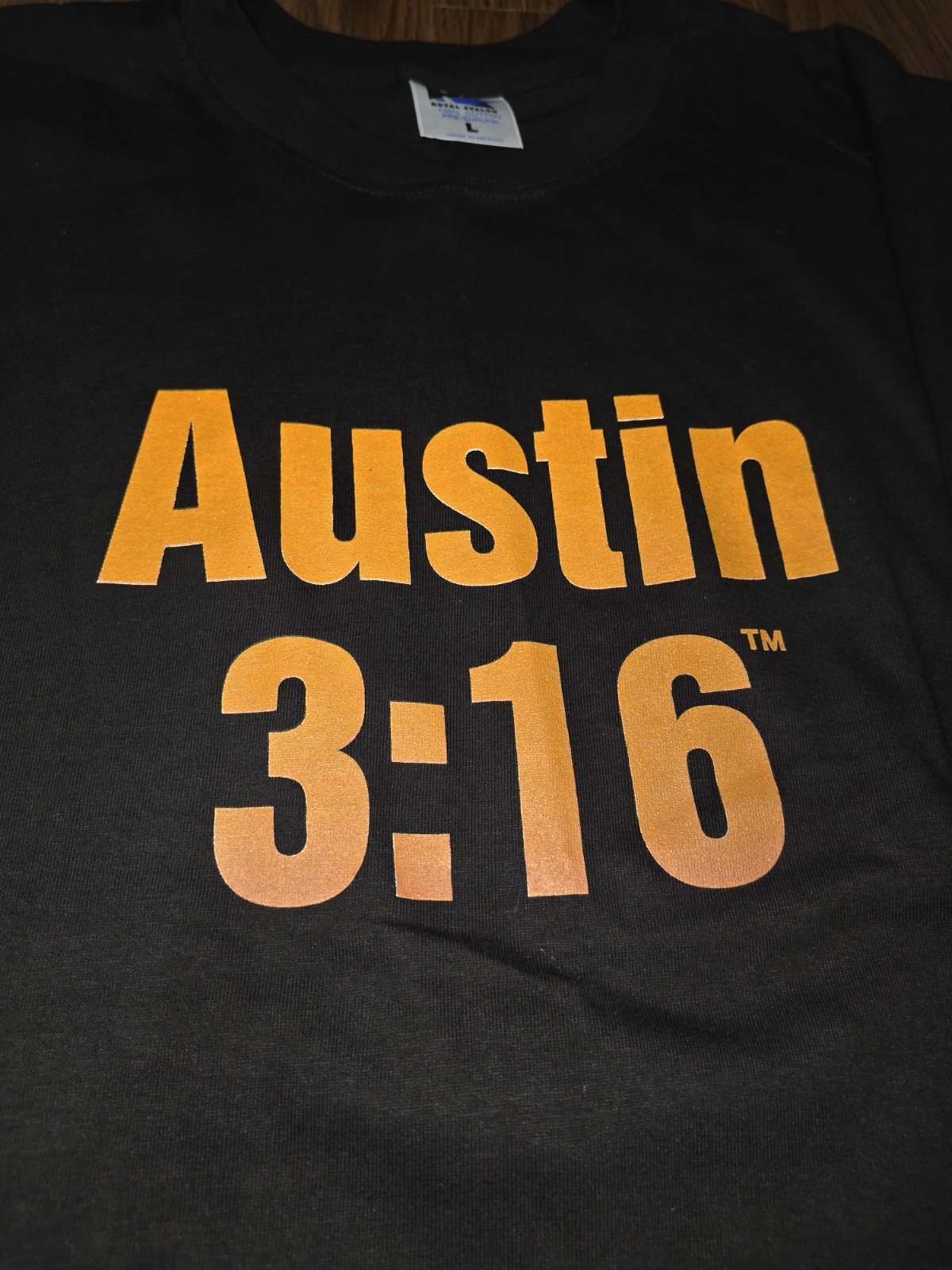 Vintage 1998 WWF Stone Cold Steve Austin Brewery 3:16 Ale T-Shirt L Tultex
