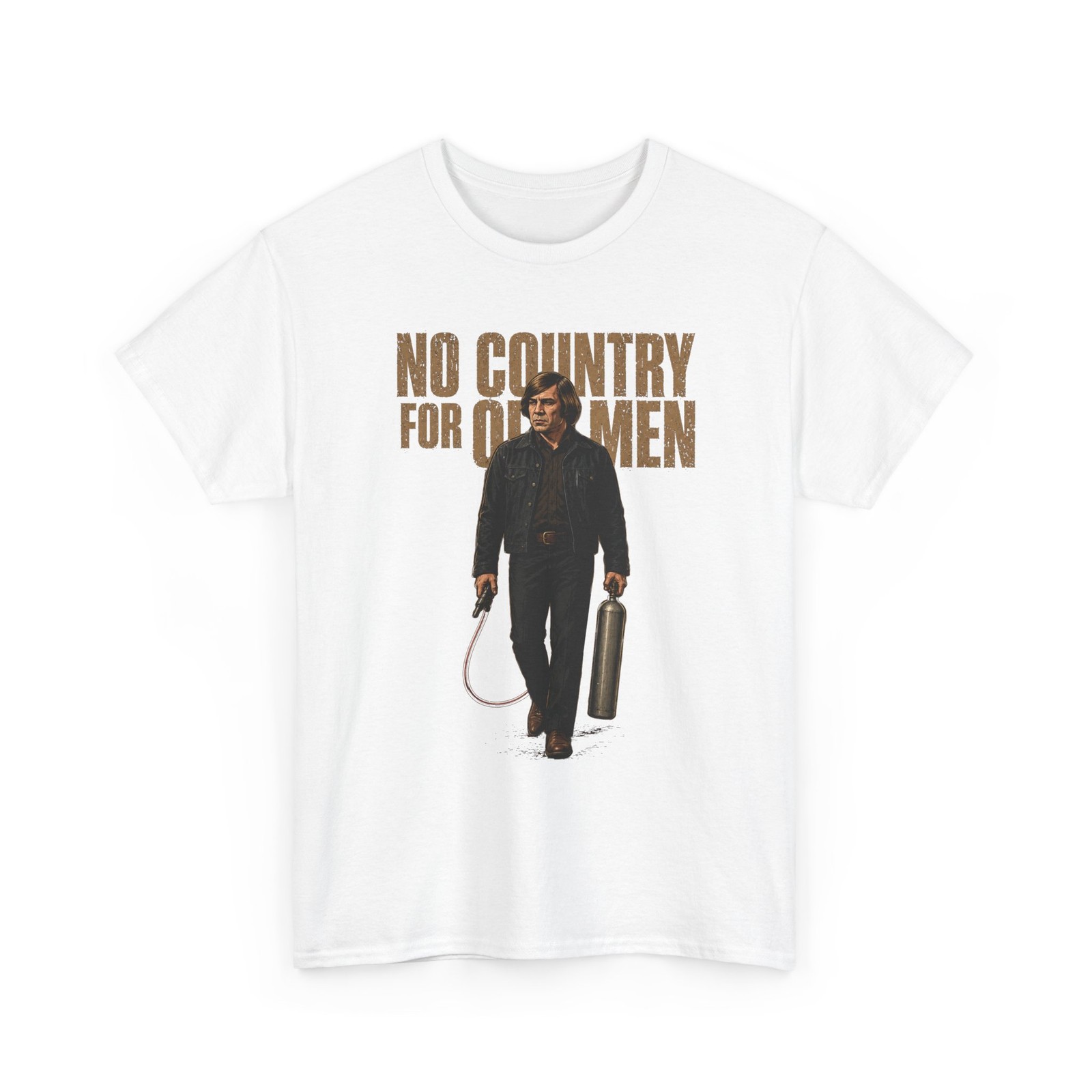 No Country for Old Men T-Shirt | Movie Poster Design