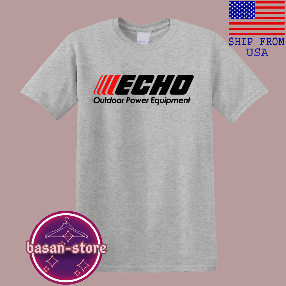 Echo Outdoor Power Equipment Men&rsquo;s Grey T-Shirt Size S-5XL