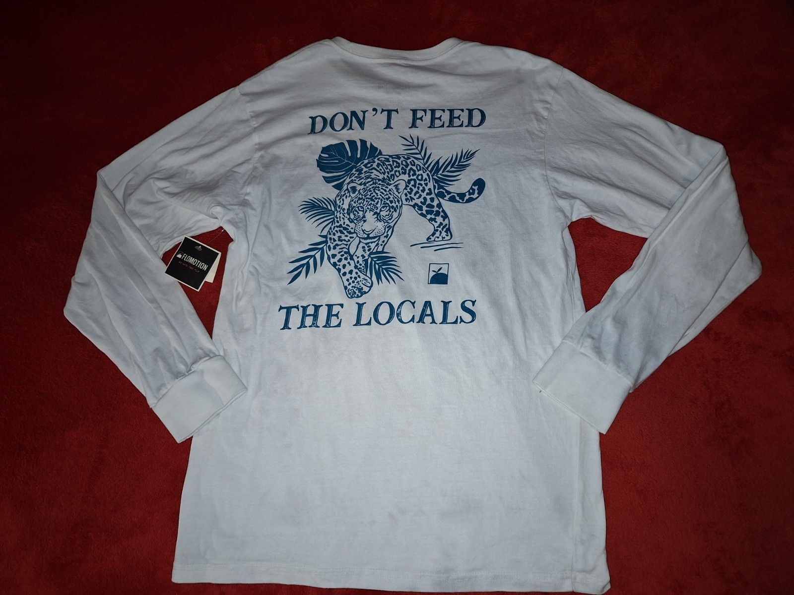 JACKSONVILLE JAGUARS MENS MEDIUM WHITE LS T – SHIRT NEW W/ TAGS