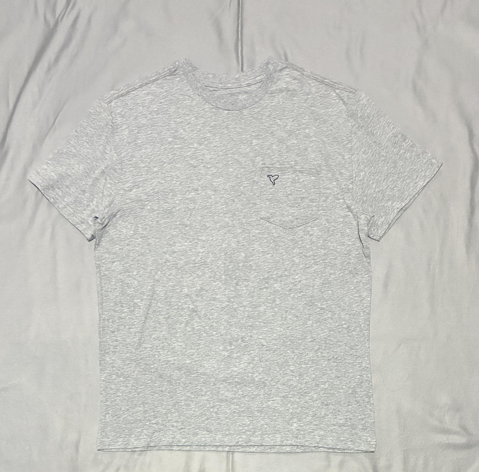 Birddogs Shirt Mens Medium Gray Heather Pocket Tee Crewneck Stretch Cotton