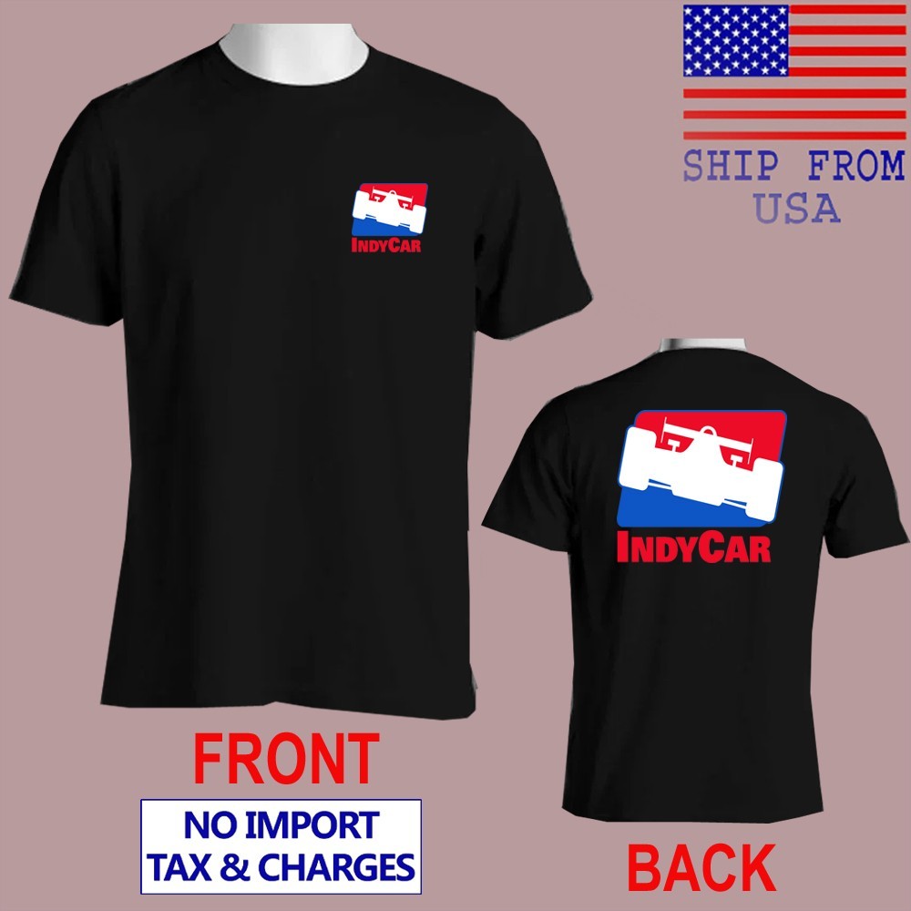 Indy Car Racing Men&rsquo;s Black Size S-5XL