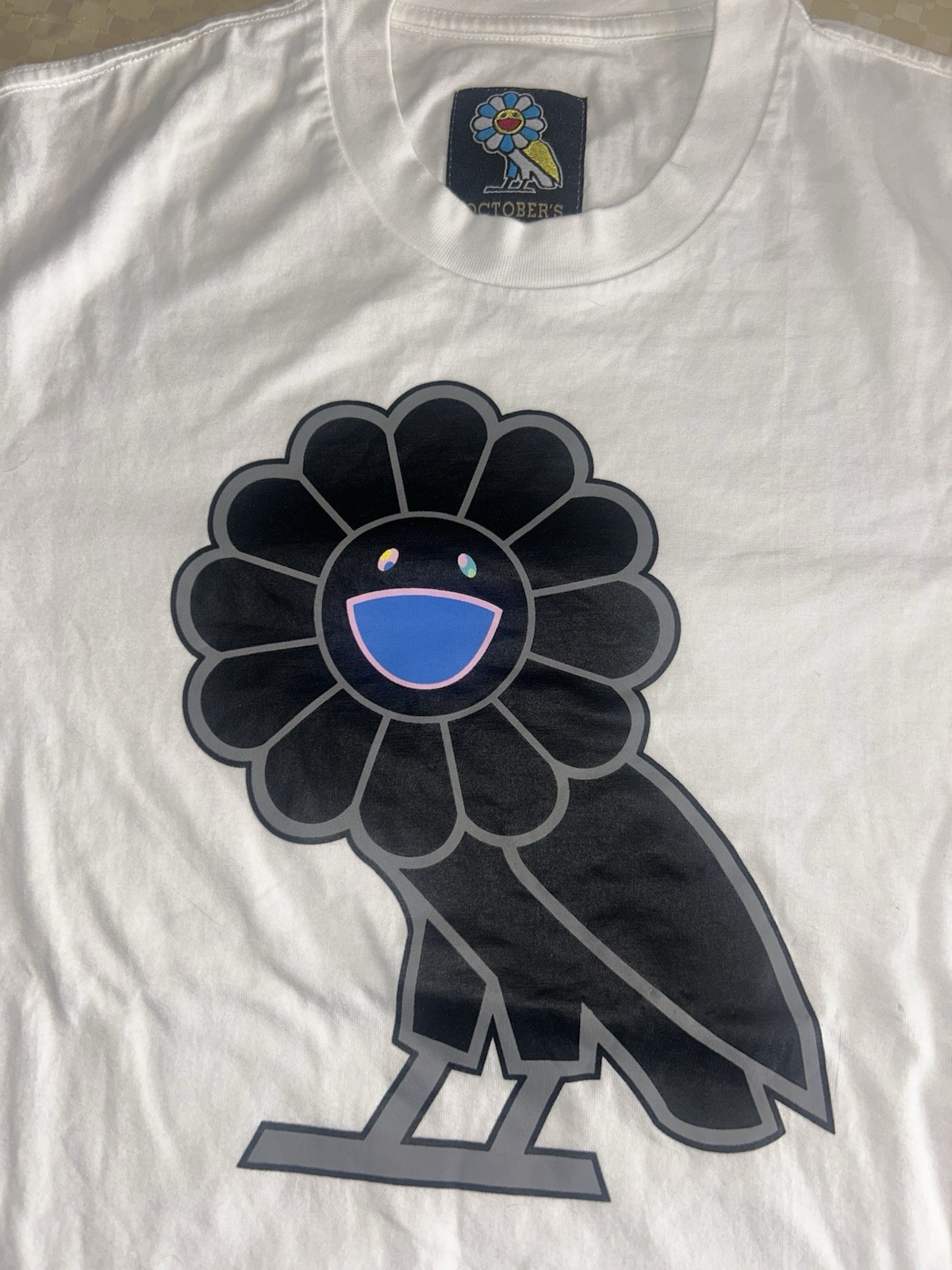 Takashi Murakami x OVO Tee Black Best Fit Men’s Medium Drake October’s Very Own