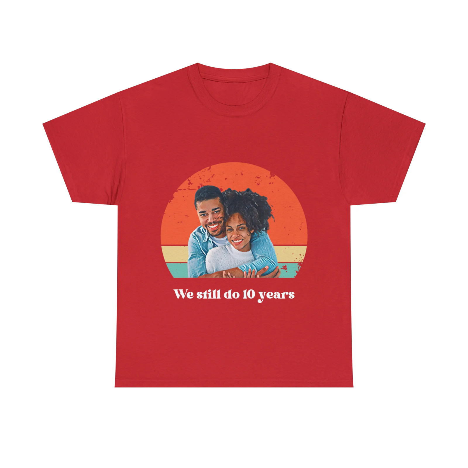 Customise Your Own Photo Unisex T-shirt – Retro Vintage Style