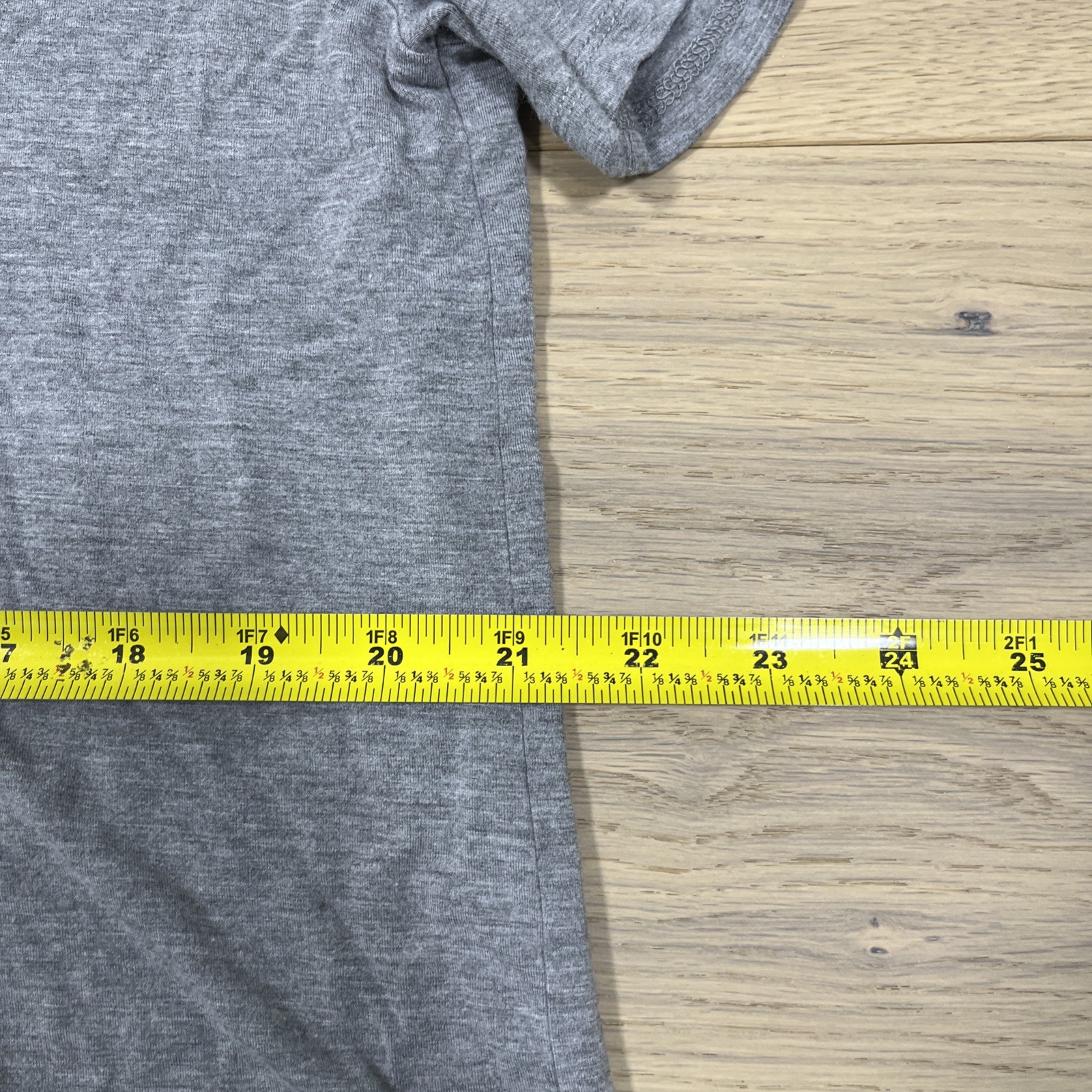 Cozy Earth Bamboo Lounge Pocket T-Shirt Tee Mens Size L Crew Neck Gray