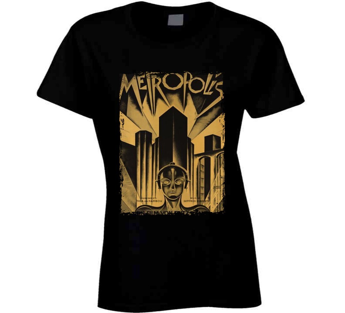 Metropolis 20s Sci Fi German Movie T Shirt