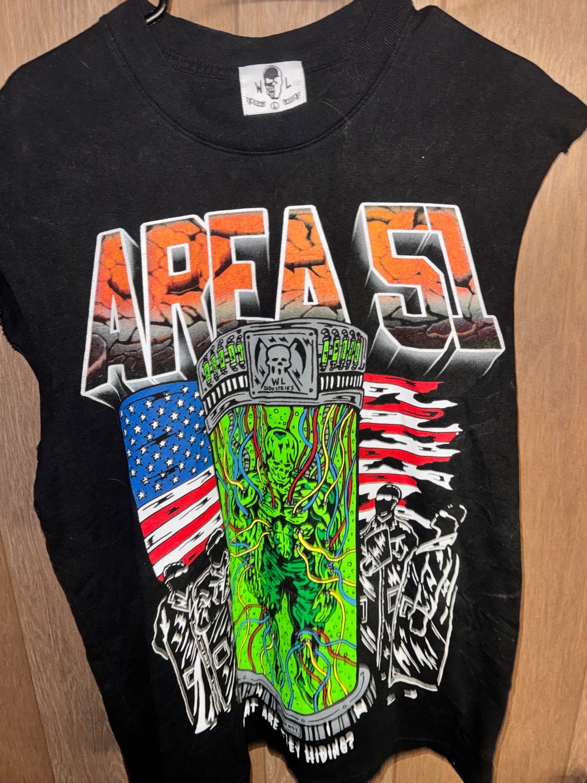 mens warren lotas shirt size L