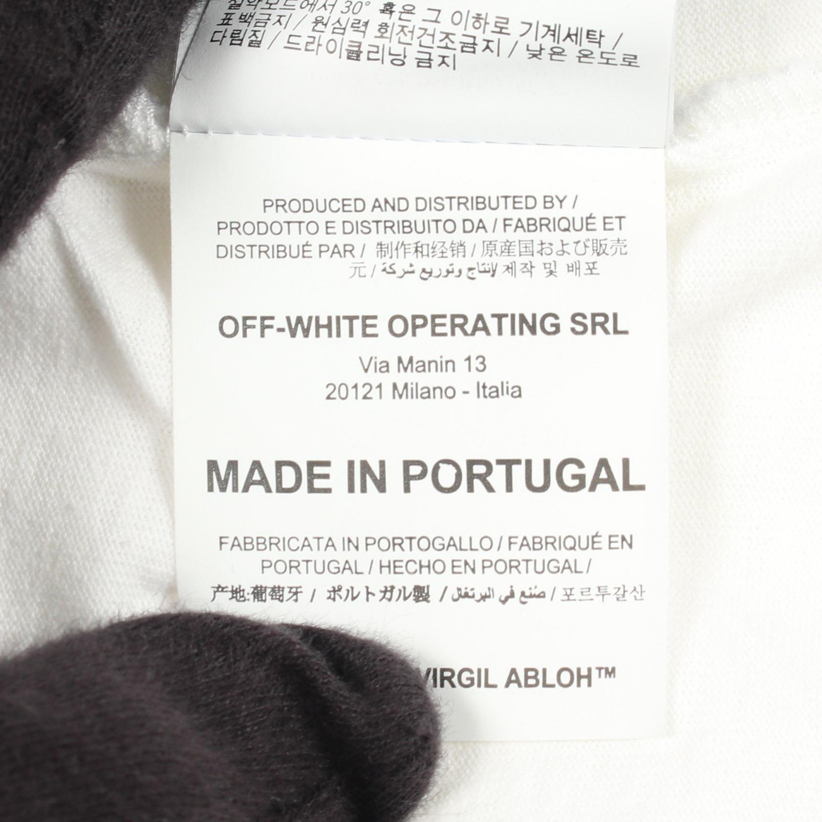 OFF-WHITE Futura Cotton T-shirt – DUTY FREE