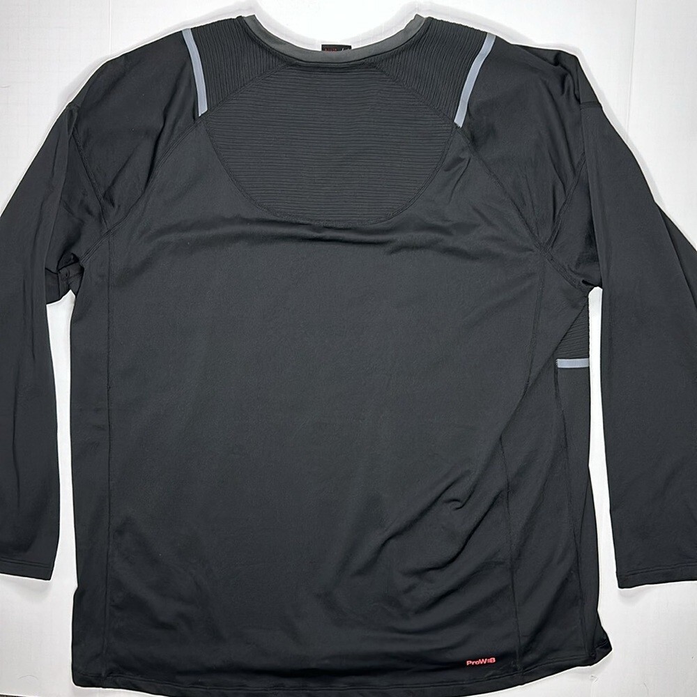 Spyder Active Long Sleeve Shirt Pro WB Polyester Men’s XXL Black Athletic