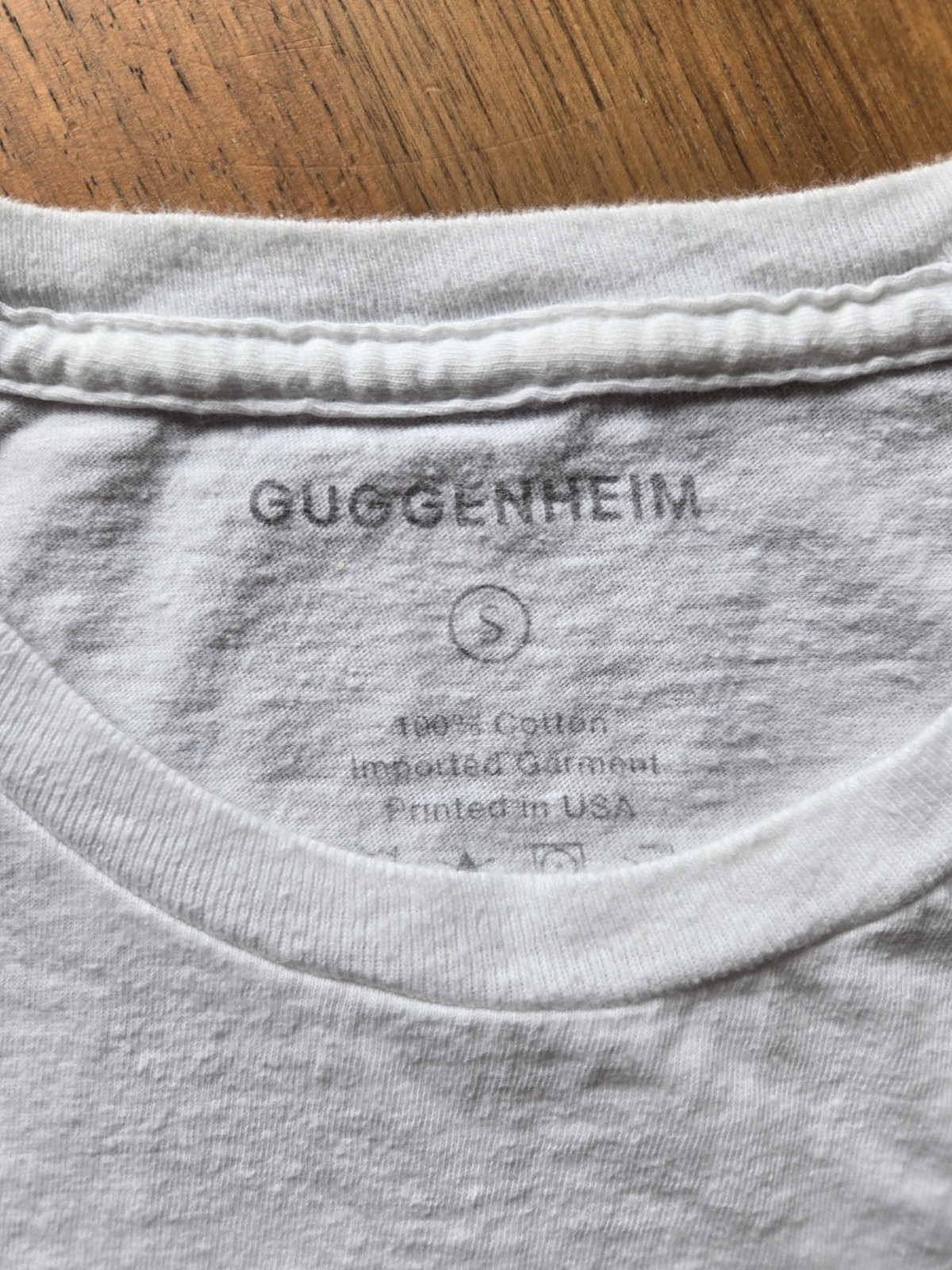Guggenheim Museum Roy Lichtenstein 1965 Exhibition GRRRRRRRRRRR!! T-Shirt Size S