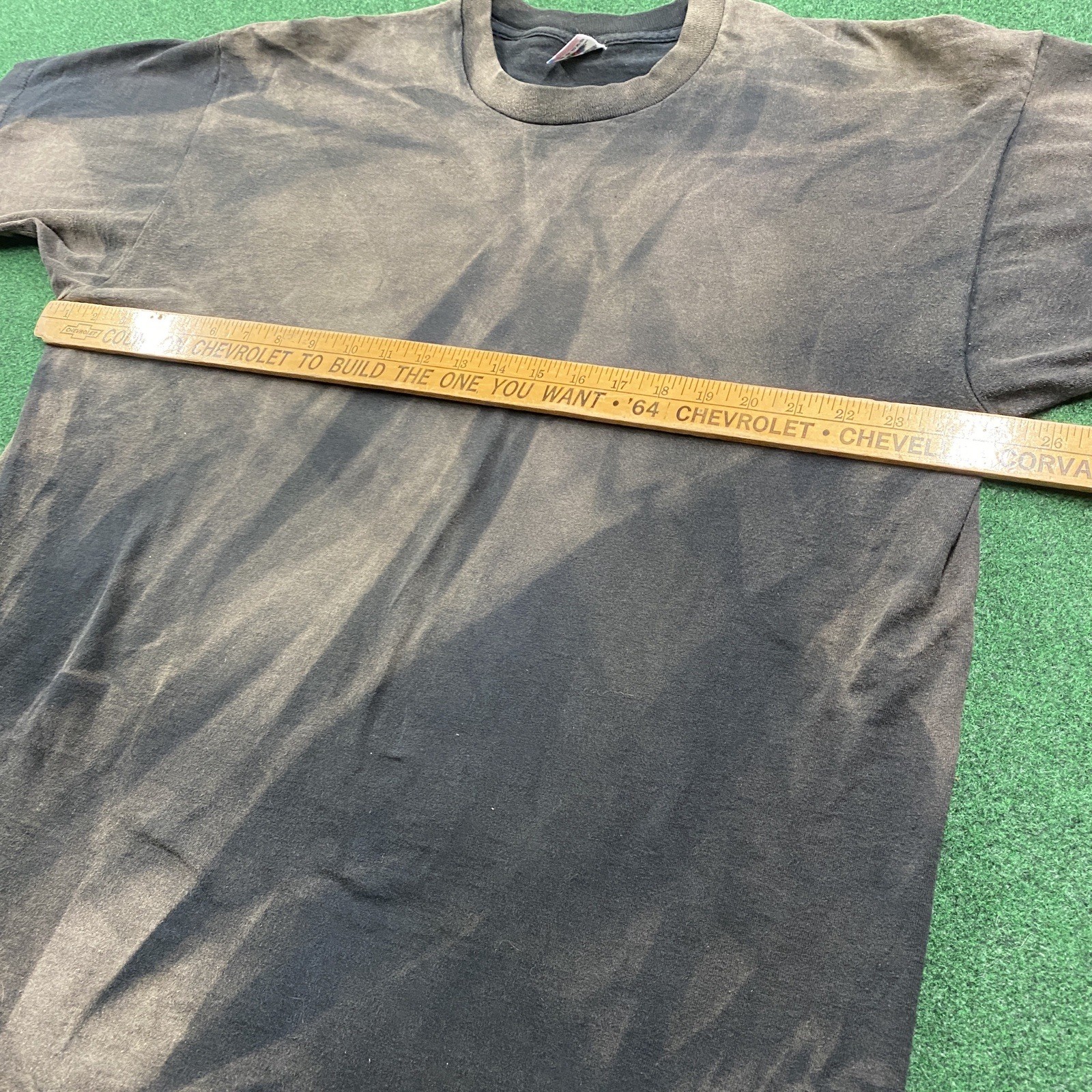 Lot Of 2 Vintage Sun Faded Shirt Mens 2XL Black 90S Blank Plain Tee USA MADE