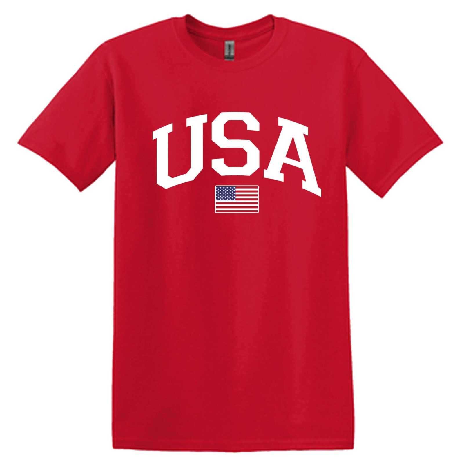 Patriotic American USA Graphic Tee | USA T-shirt | USA Flag T-shirt