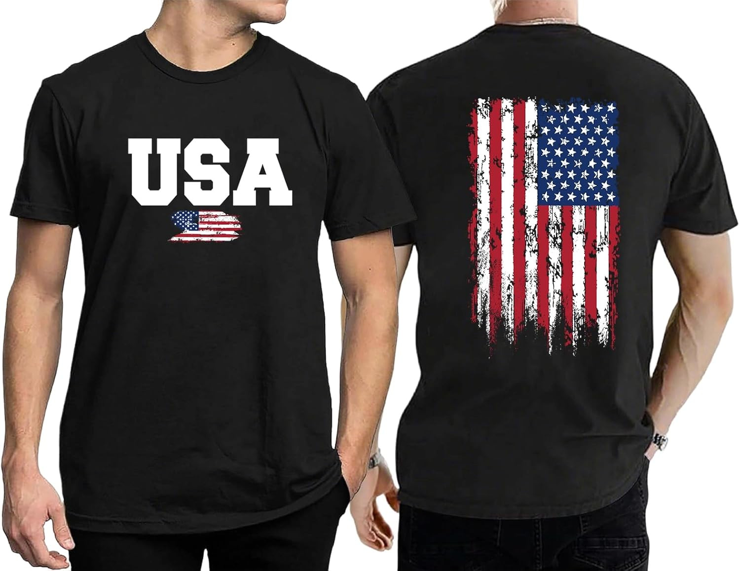 250th Anniversary USA Shirts for Men Shirt American Flag Graphic