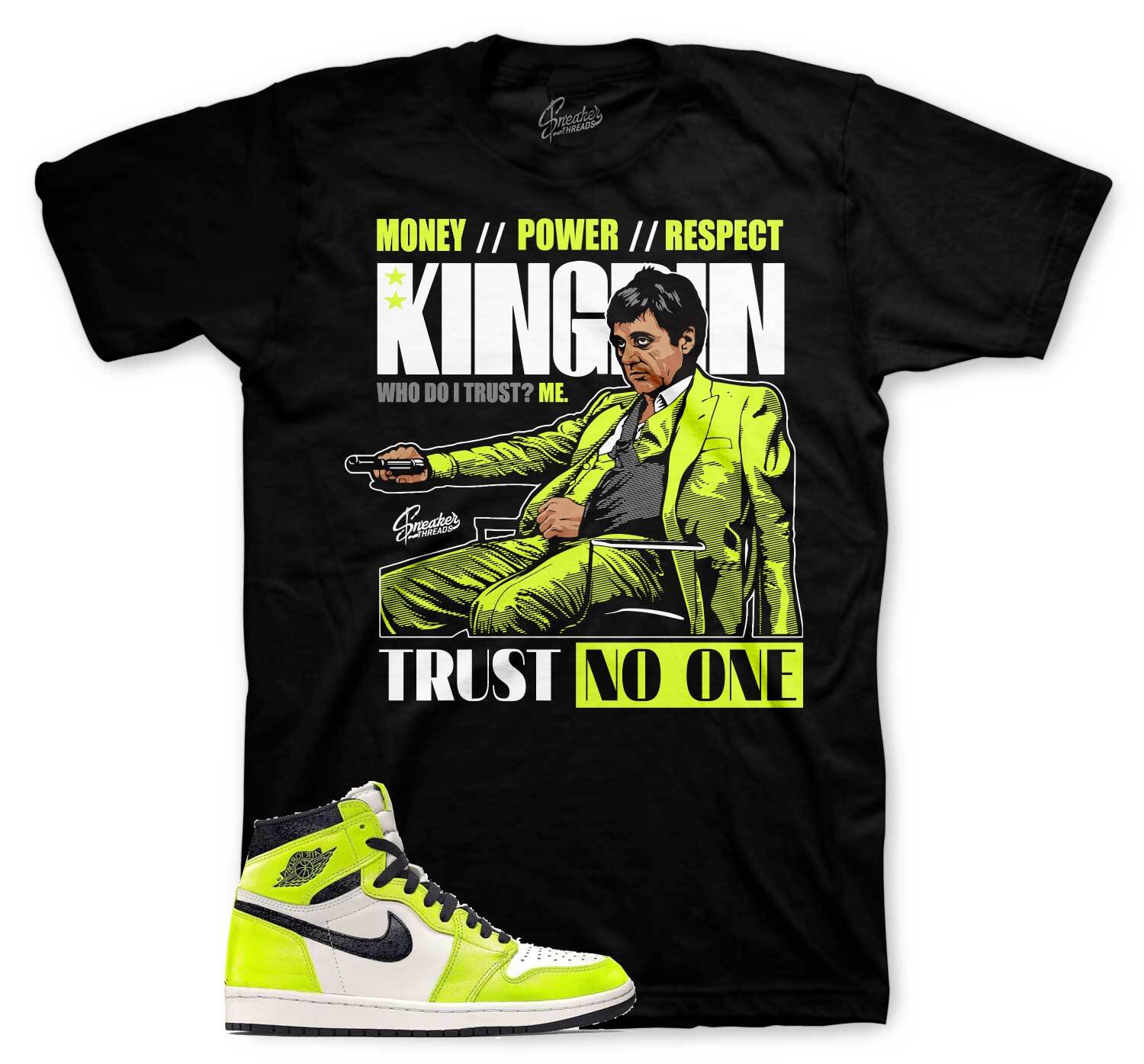 Shirt To Match Jordan 1 Visionaire Volt – Trust Issues Sneaker Tees