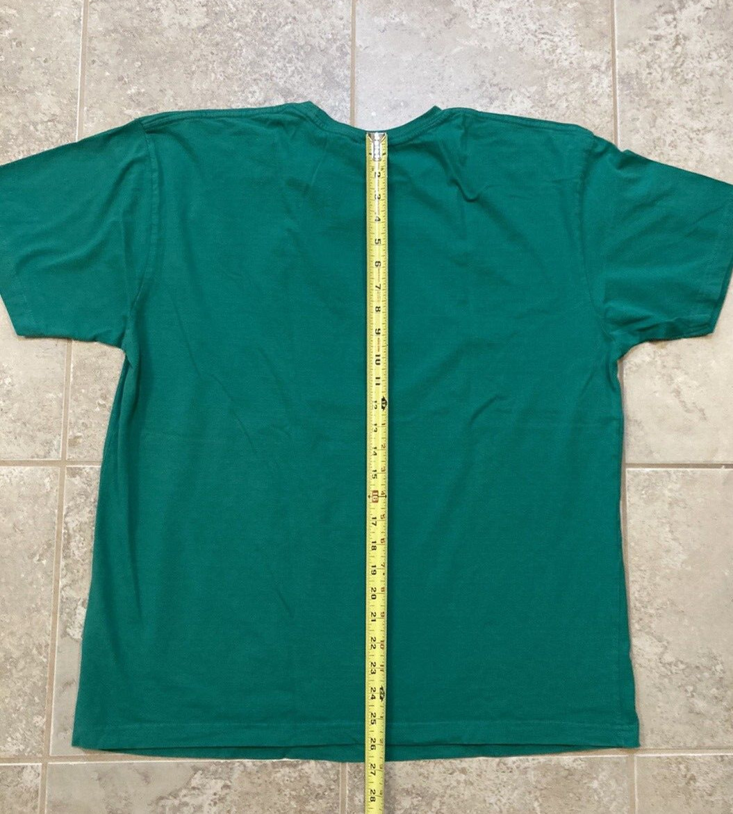 Tiki Gods Tropical T-Shirt Party Hawaiian Logo Adult XL Green by LAT Older