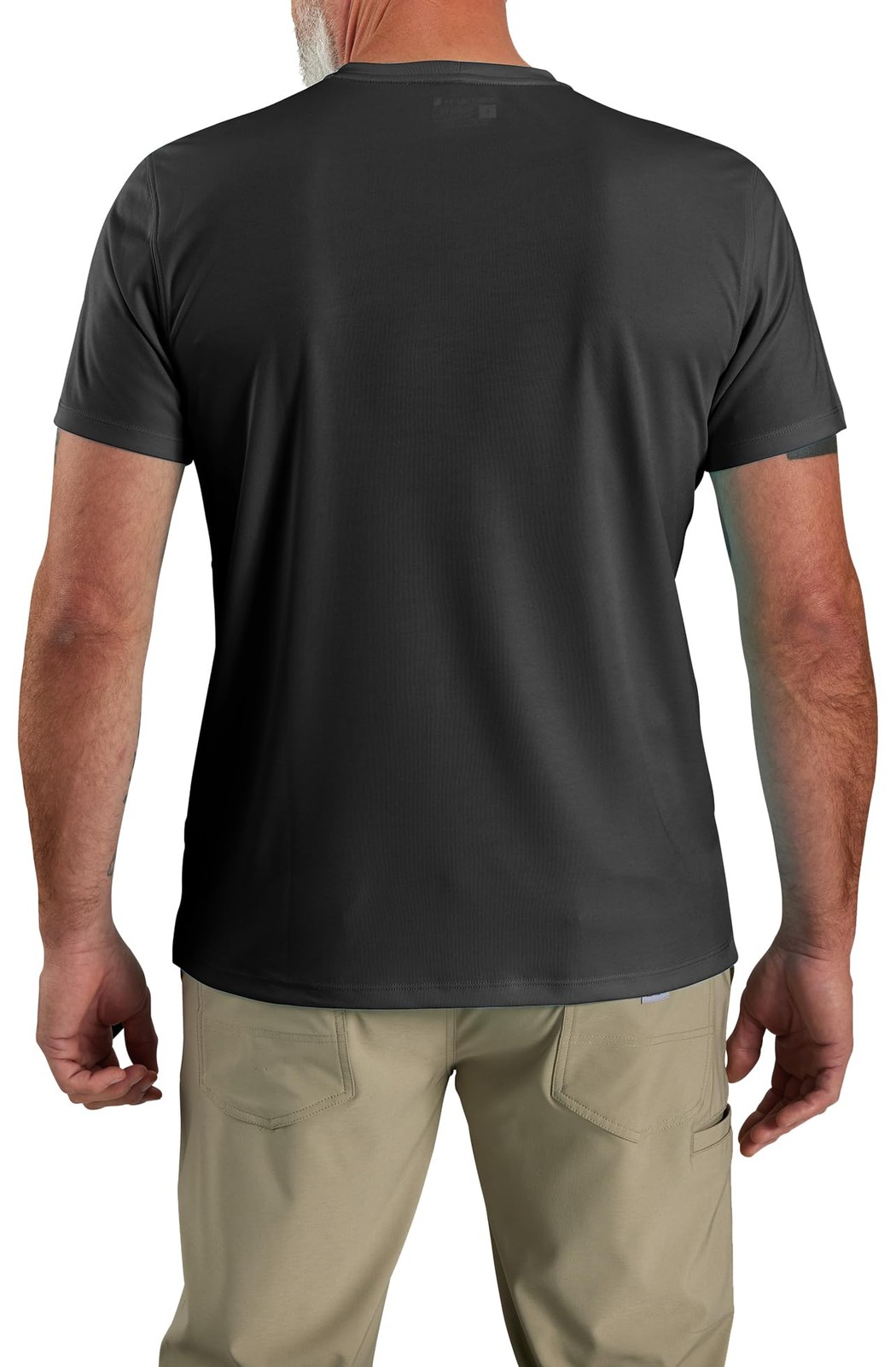 Carhartt Men&rsquo;s Force Sun Defender Lightweight T-Shirt Black 106163 LG