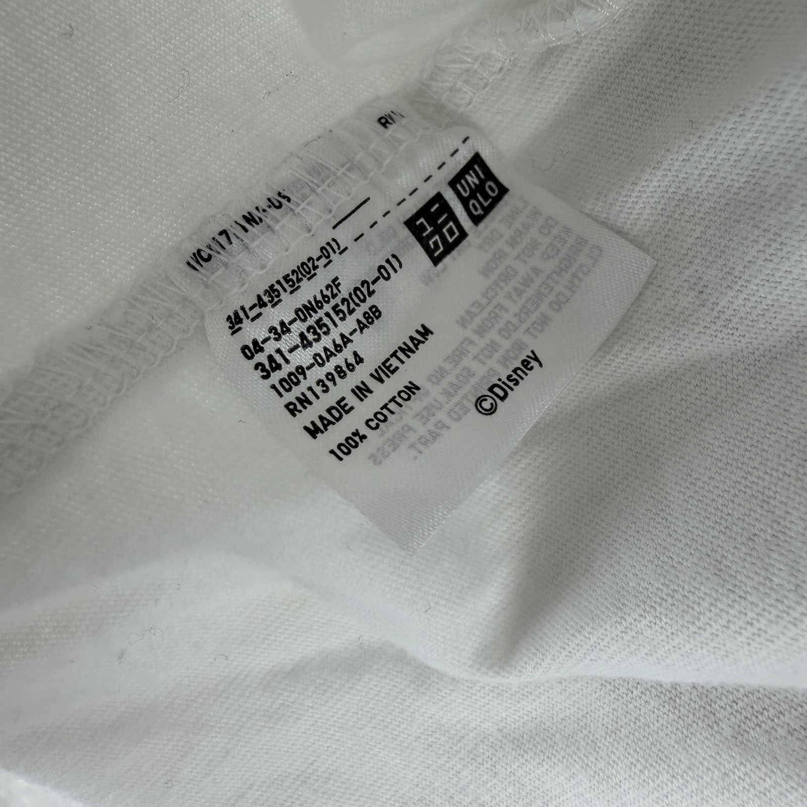 Uniqlo UT Shirt Mens Large White Mickey Florida Palm Trees Graphic Japanese Tee