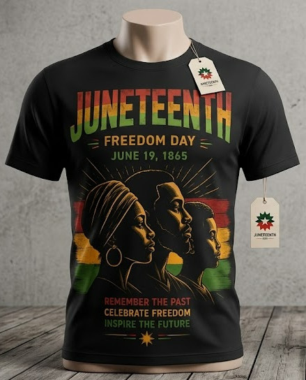 Juneteenth Freedom Day Shirt Our History Our Future Afrocentric Black Pride Tee