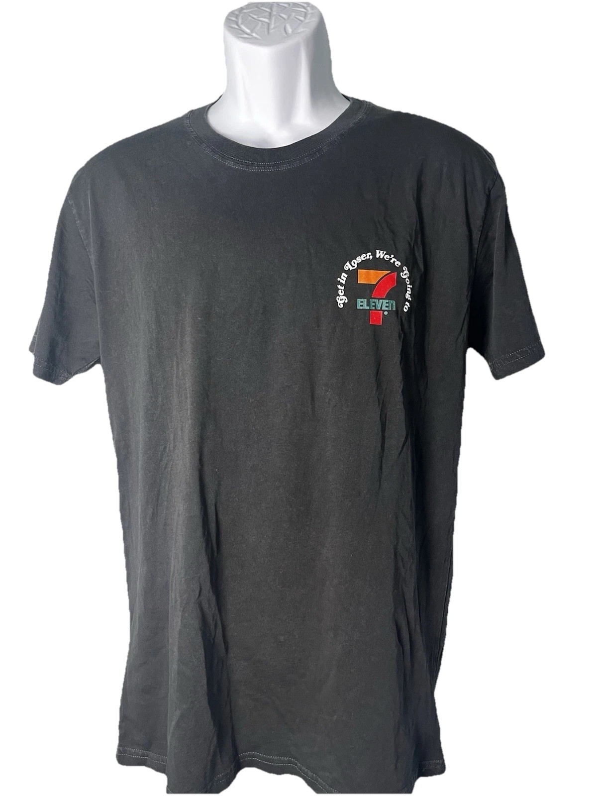 7 eleven Faded Retro GET IN LOSER Tshirt Men’s Med Exc