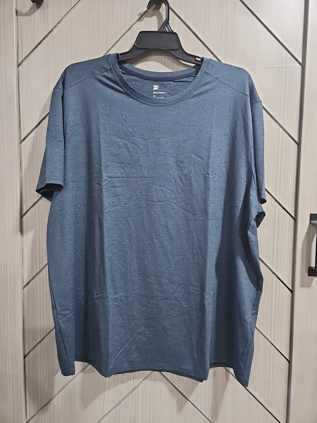 All In Motion Men&rsquo;s Blue Soft Stretch TShirt Size 3XL