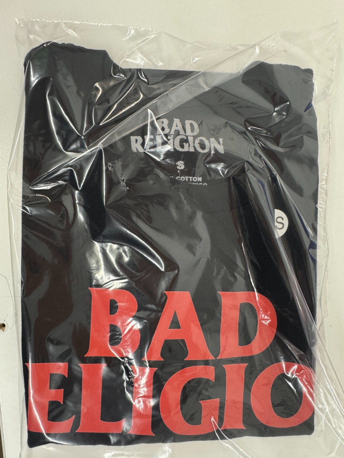 BAD RELIGION MENS CROSSBUSTER GRAPHIC T SHIRT FRONT