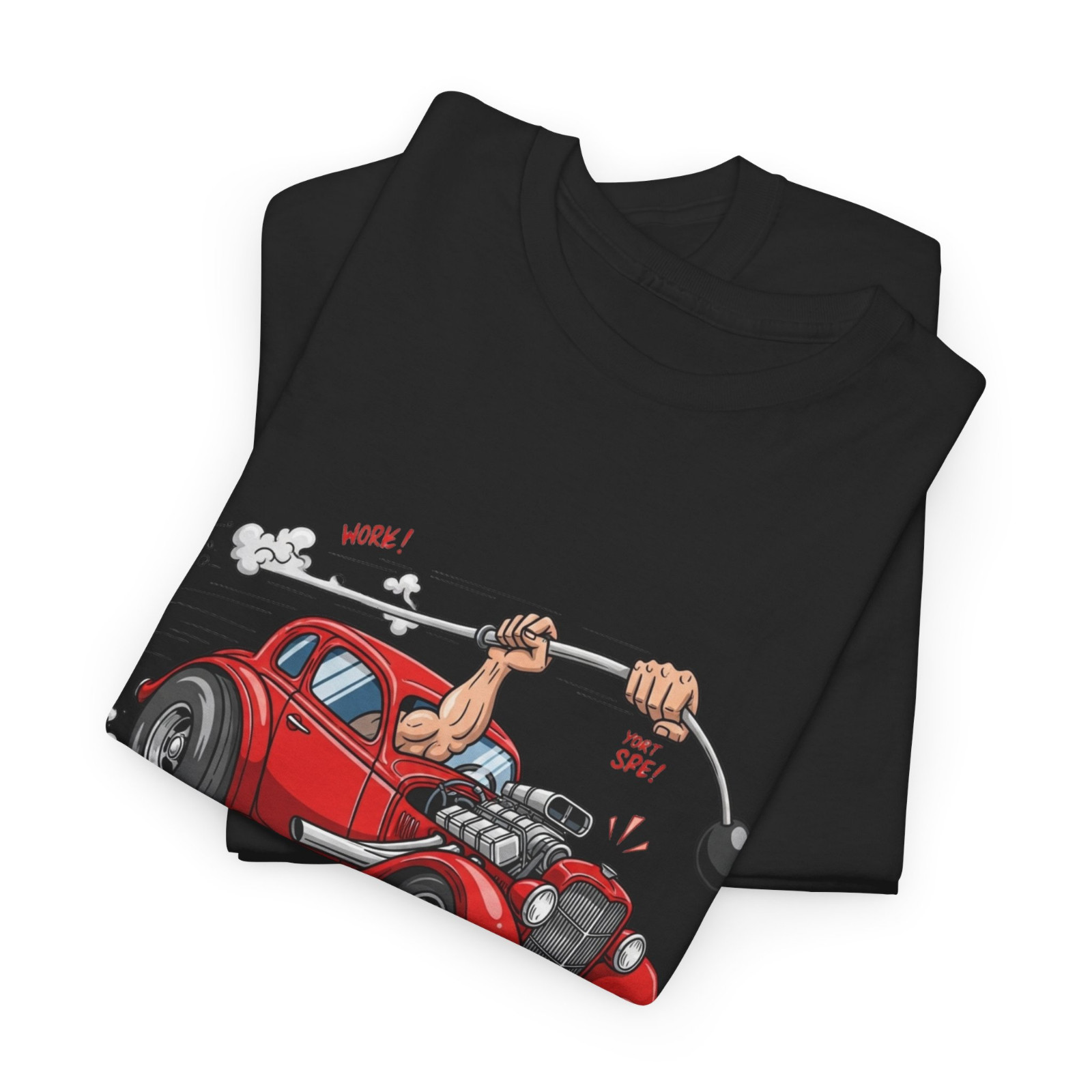 Hurst Beware Shifter Mens T-Shirt Chevy Mopar Ford Pontiac Olds Drag Racing Hot