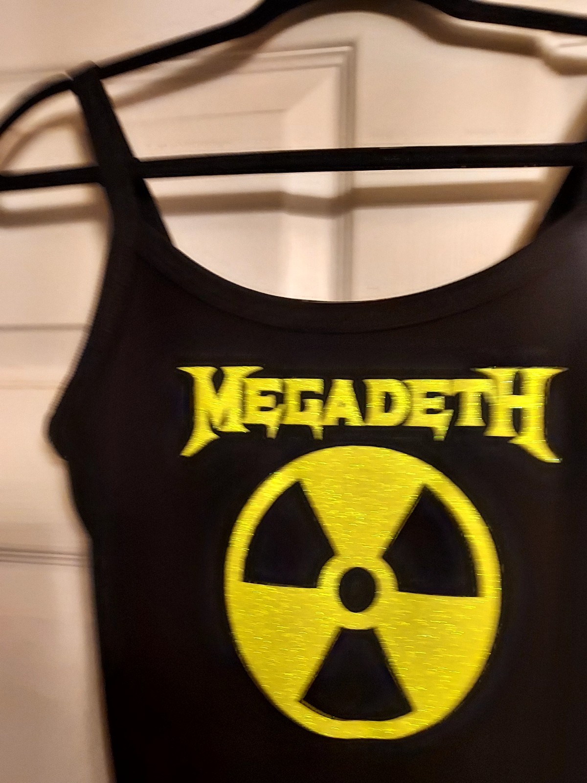 Megadeth Nuclear tank top Glitter Vinyl Megadeth crop Top Megadeth Shirt