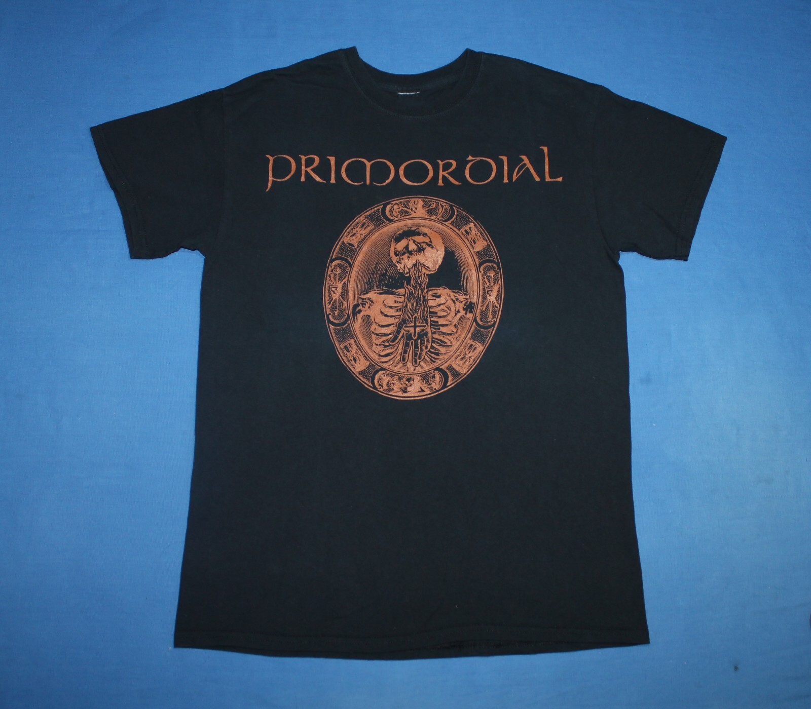 2011 Primordial Shirt Redemption at the Puritan&rsquo;s Hand Black Metal Band Men&rsquo;s M