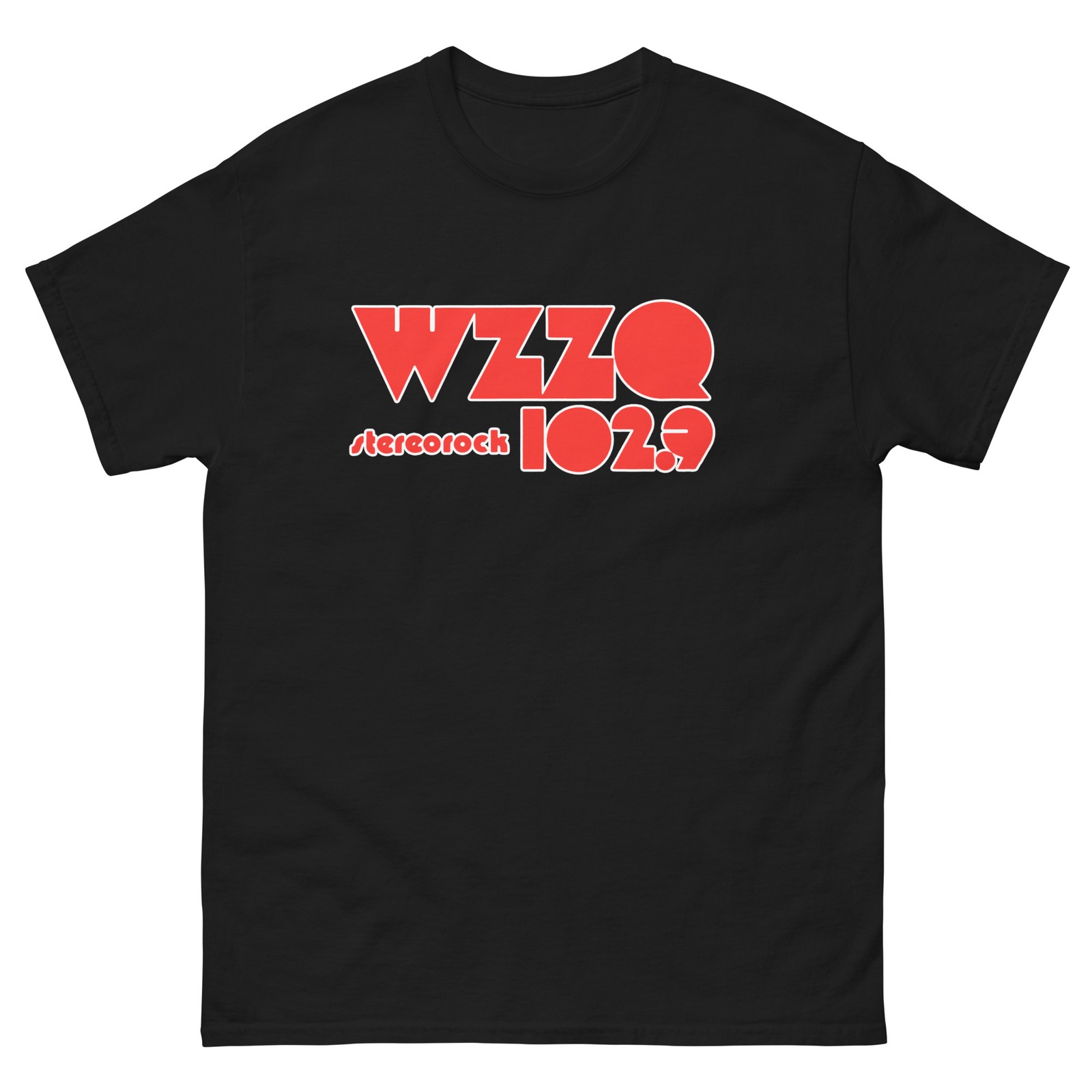 WZZQ 102.9 Radio Jackson Mississippi Black Shirt t-shirt Unisex classic tee
