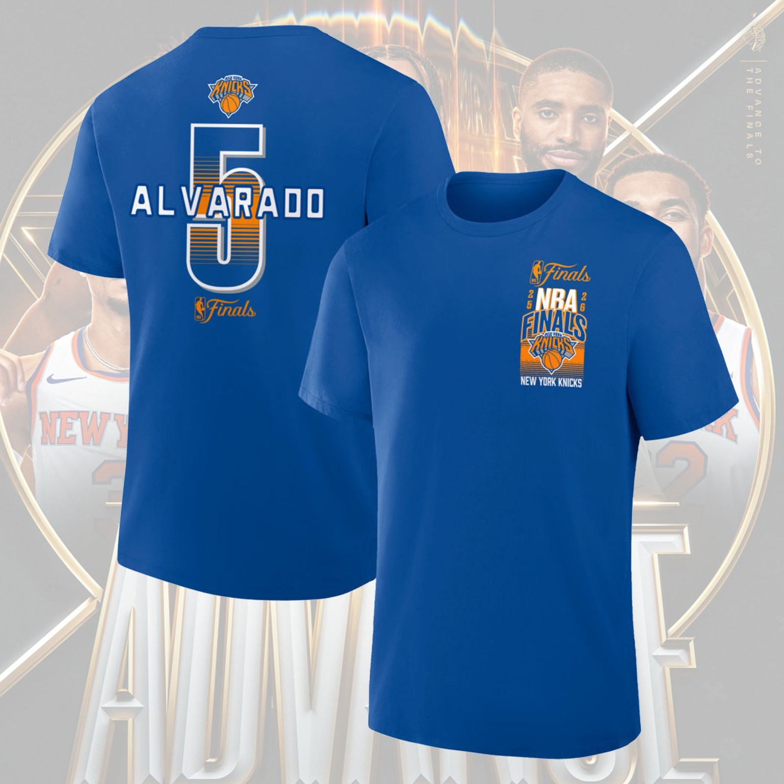 NEW! Royal&rsquo;s New Y0rk Kn!cks 2026 Basketball Finals Name & Number Gift For Fans