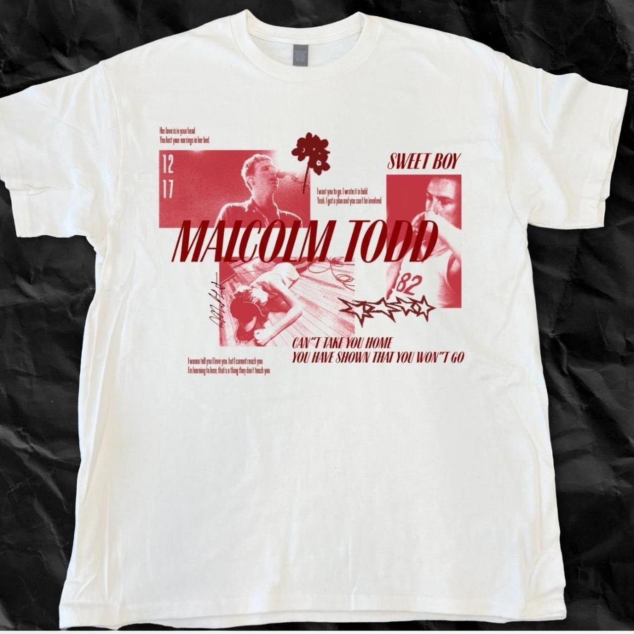 Malcolm Todd « Sweet Boy » Retro Graphic Unisex T-shirt S-5XL