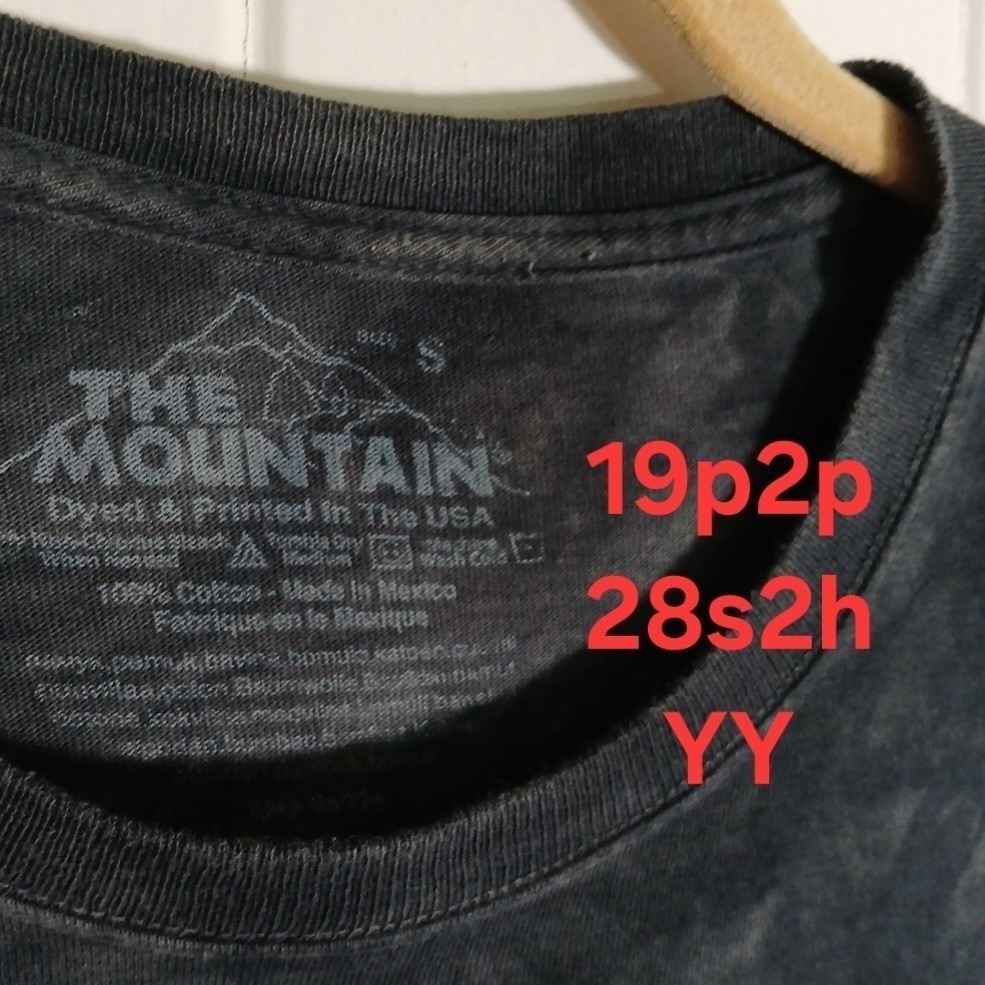 The Mountain Death Wish Grim Reaper Skulbone Tie Dye Shirt Tee Small Abrar Ajmal