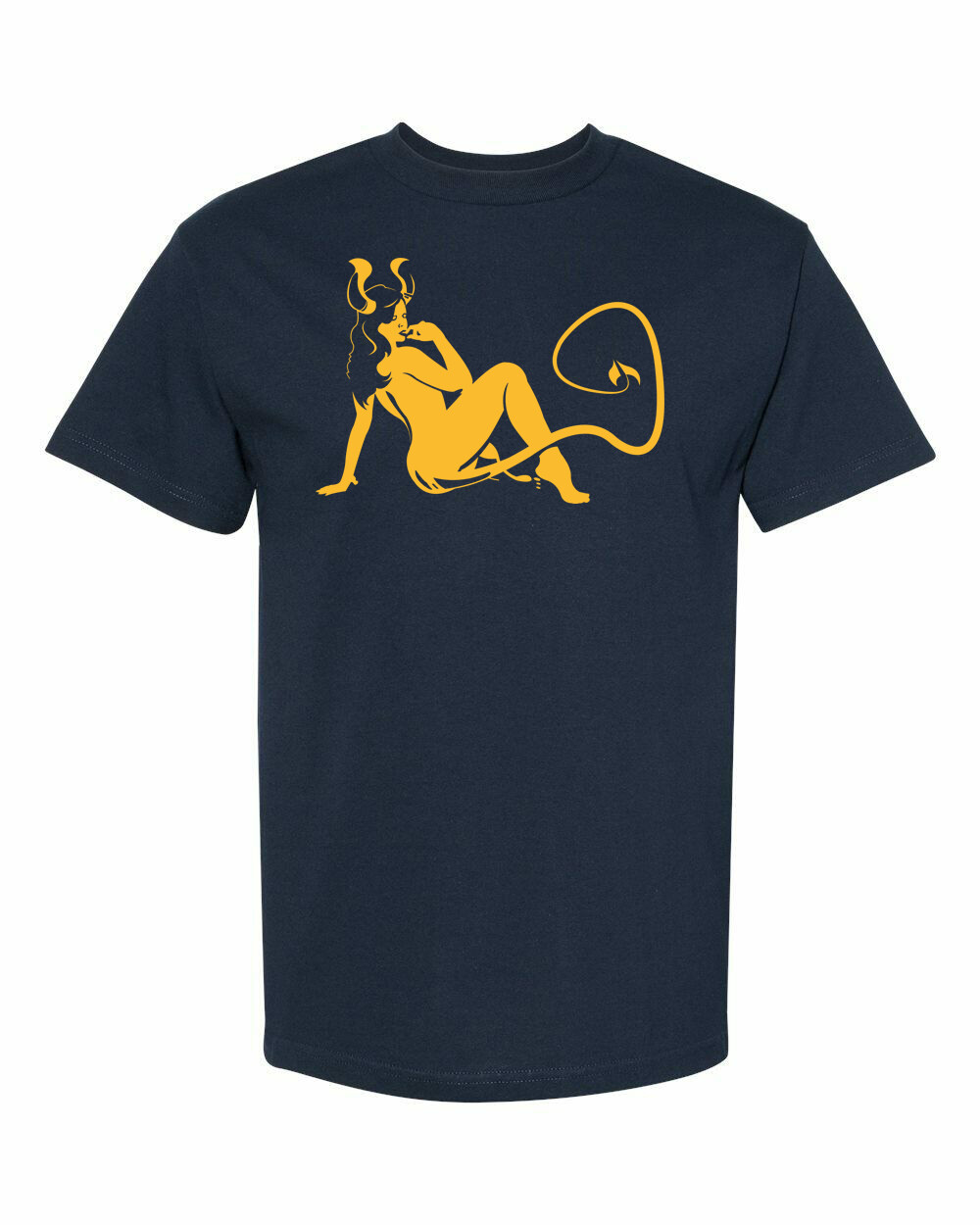 DEVIL GIRL Unisex T-Shirt Multi Colors S-XL FREE S&H! Kyle Millar art Pin-Up