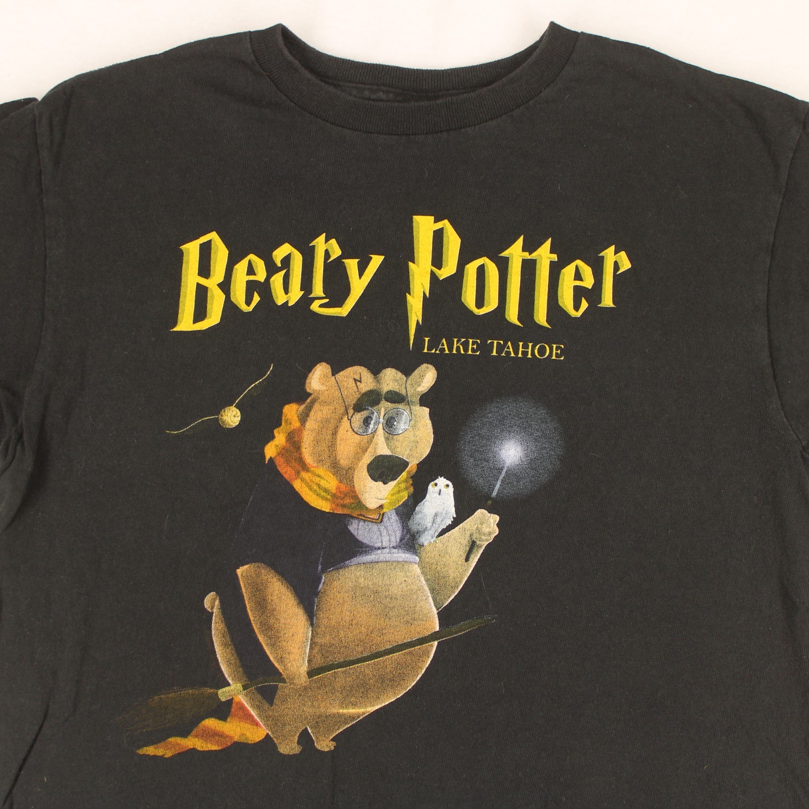 DELTA PRO Beary Potter Harry Potter Lake Tahoe Cropped T-SHIRT Youth M