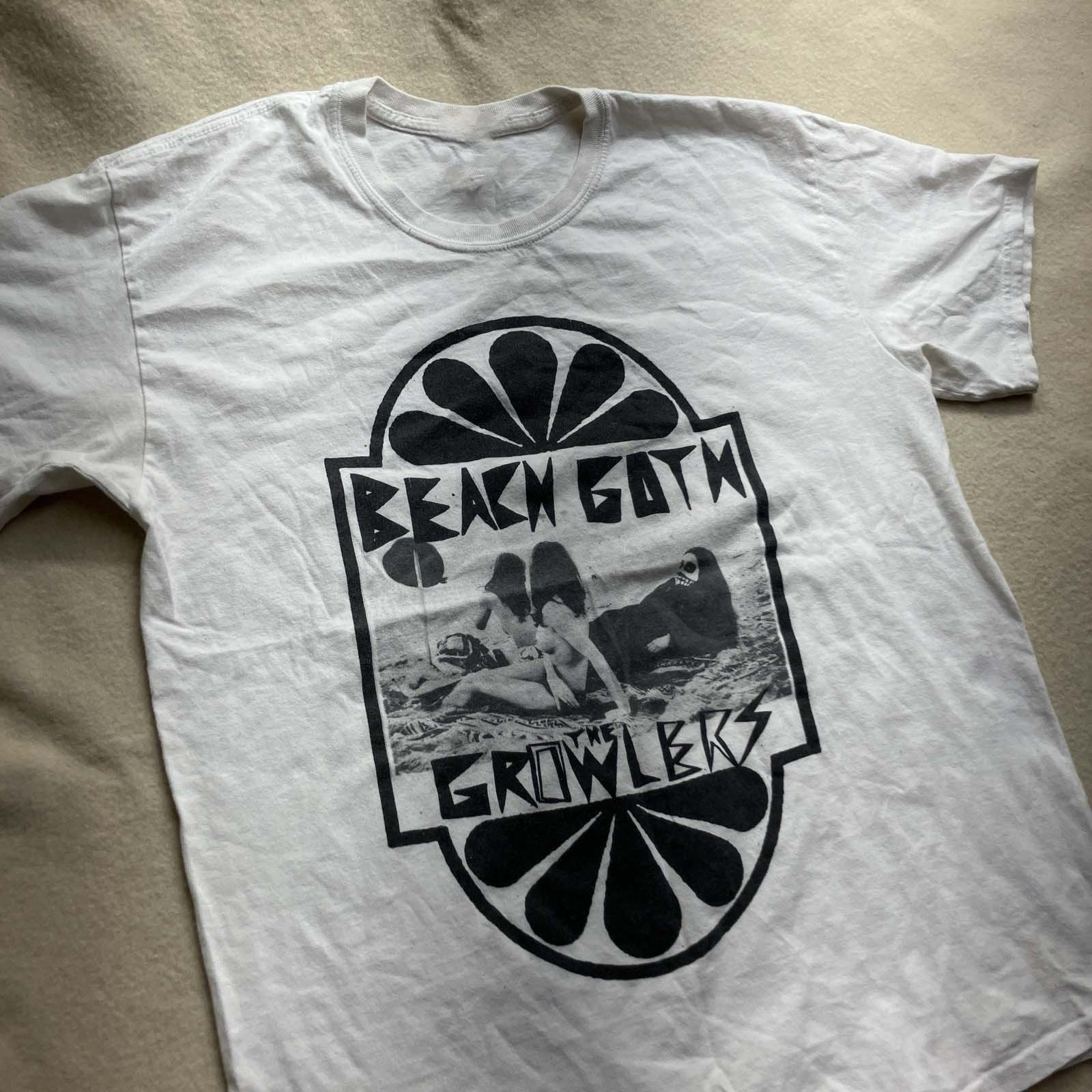 The Growlers Beach Goth Tee Shirt White Unisex S-5XL ND1700