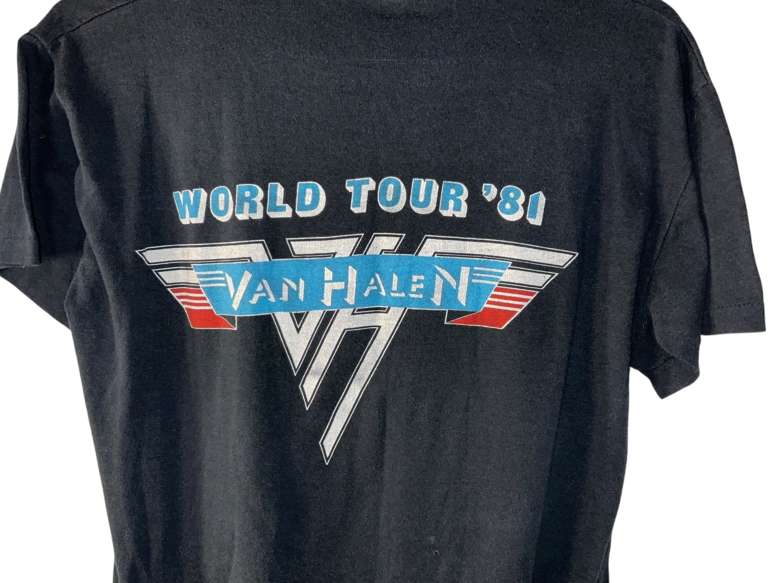 Vintage 1981 Van Halen Worldwide Tour Concert T Shirt Sz M 38-40 Rock