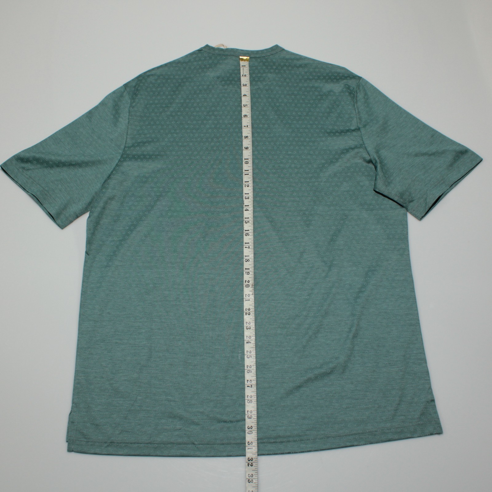 Italo Ferretti NWT Short Sleeve Crew Neck T-Shirt Size XL in Green 100% Cotton