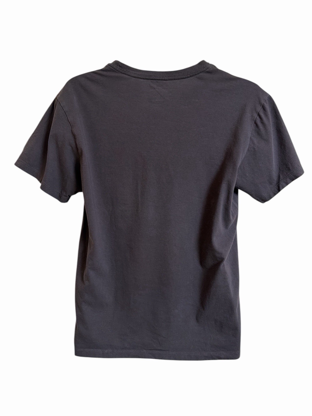 Calvin Klein Men&rsquo;s M Dark Gray 100% Cotton Short Sleeve T-Shirt Plain No Pockets