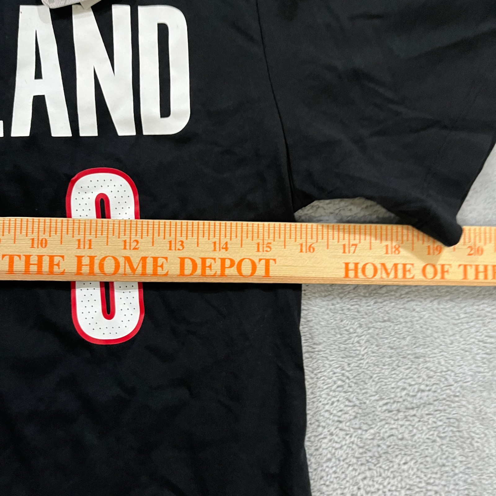 Portland Trail Blazers Damian Lillard Shirt Mens XS Nike NBA Basketball DR6395