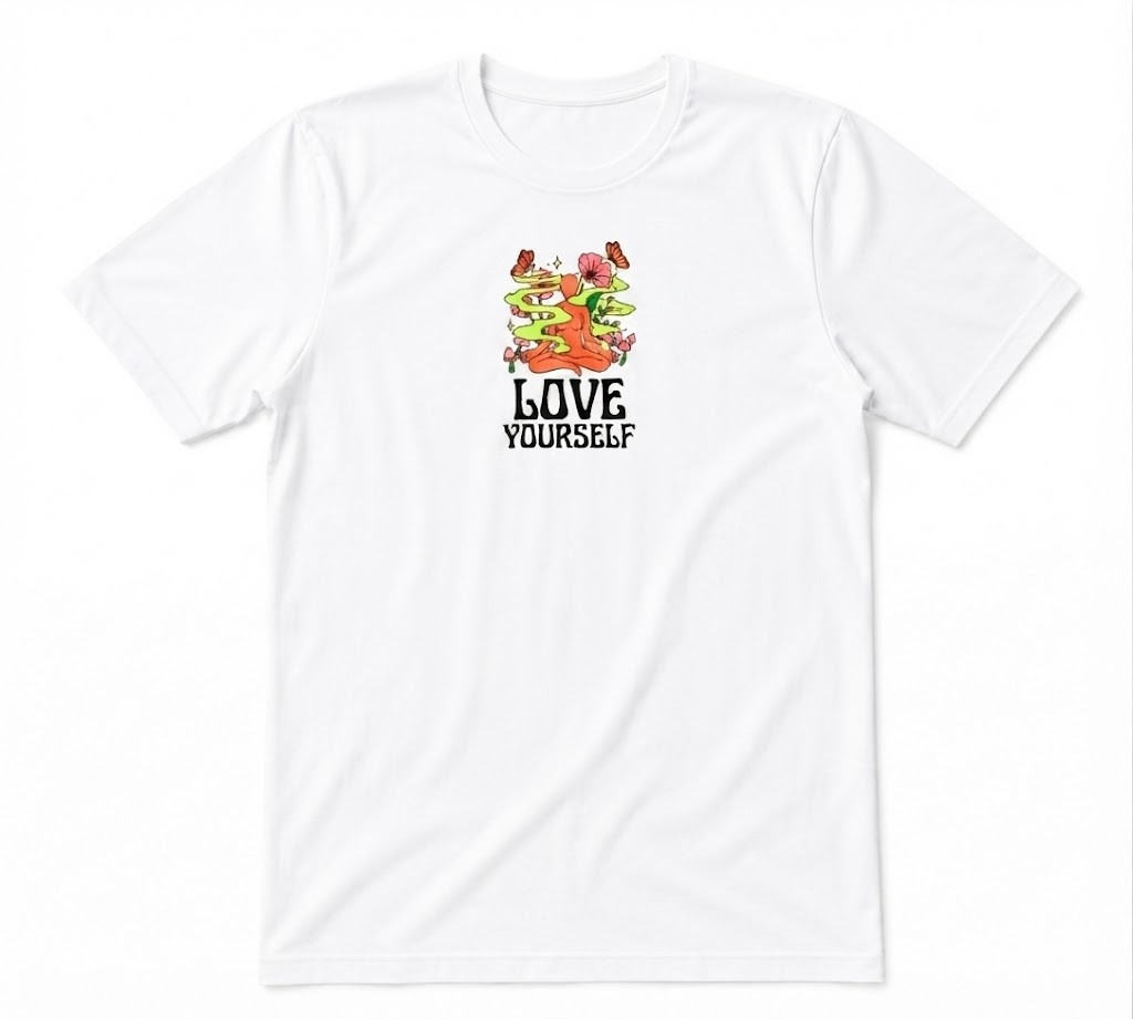Love Yourself Mental Health Happy Festival Loving White T-shirt