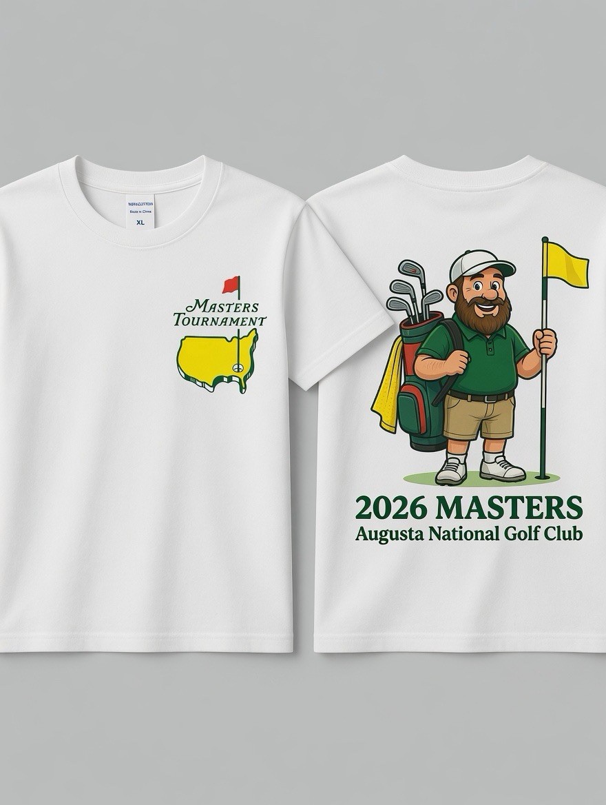 2026 Masters Tournament Caddy T-Shirt – Augusta National Golf