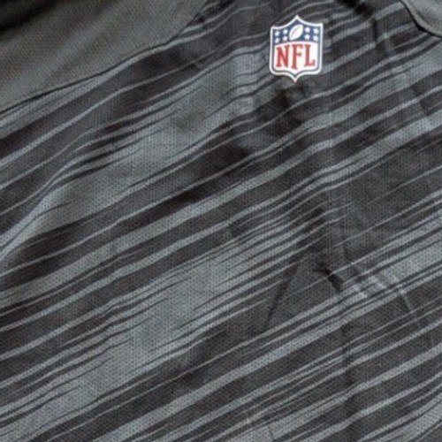 NIKE Seattle Seahawks NFL On Field Dri-FIT Long Sleeve Shirt Mens XXL Gray