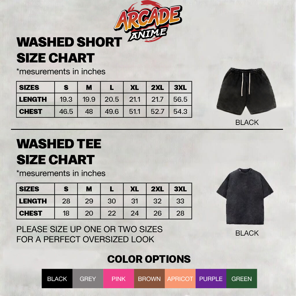 Arcade Anime Evangelion Washed T-Shirt, Game Shirt, Casual Graphic Tee Wash