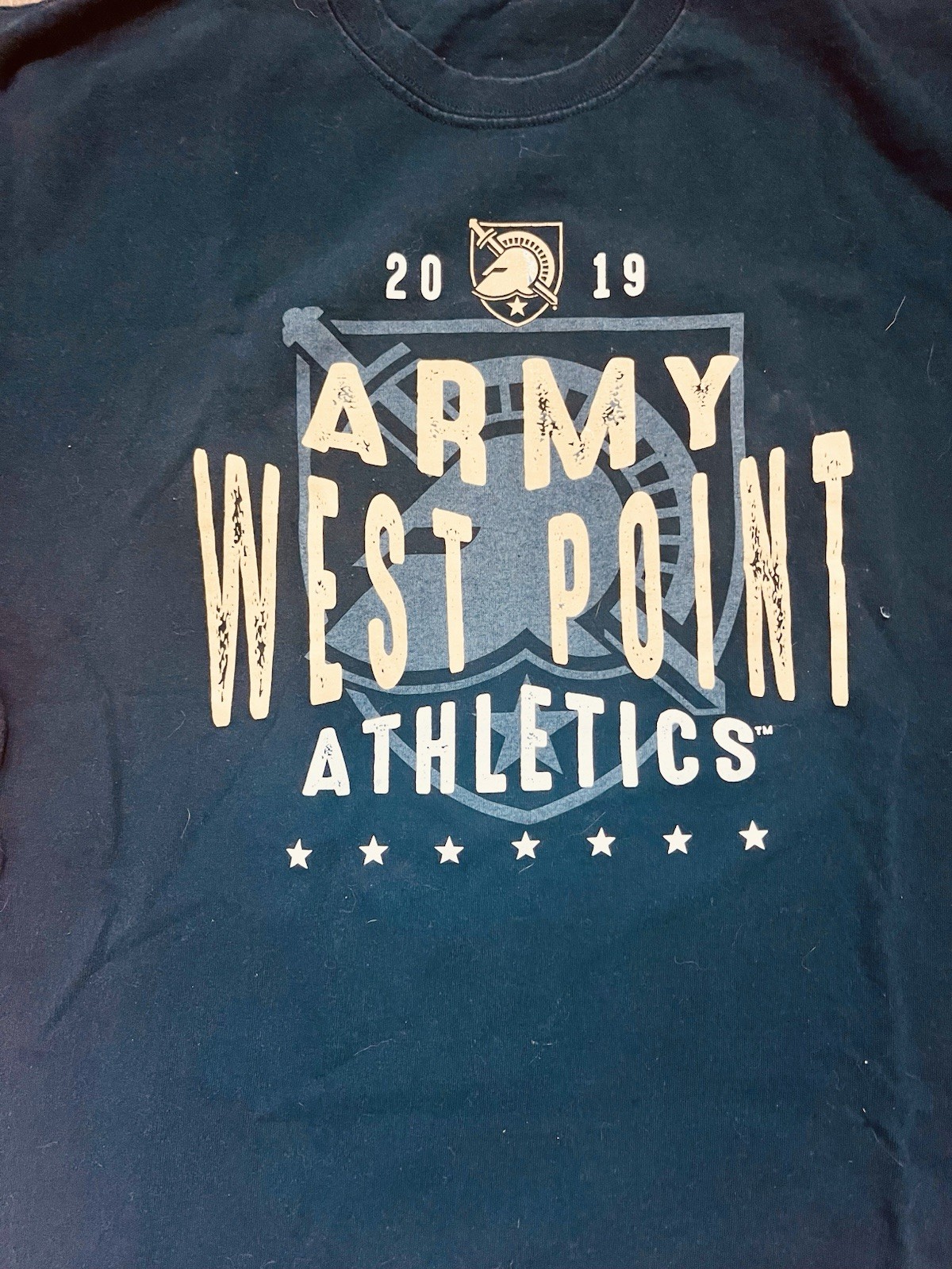 United States Military Academy West Point NCAA Cotton Graphic T-Shirt Gildan LG