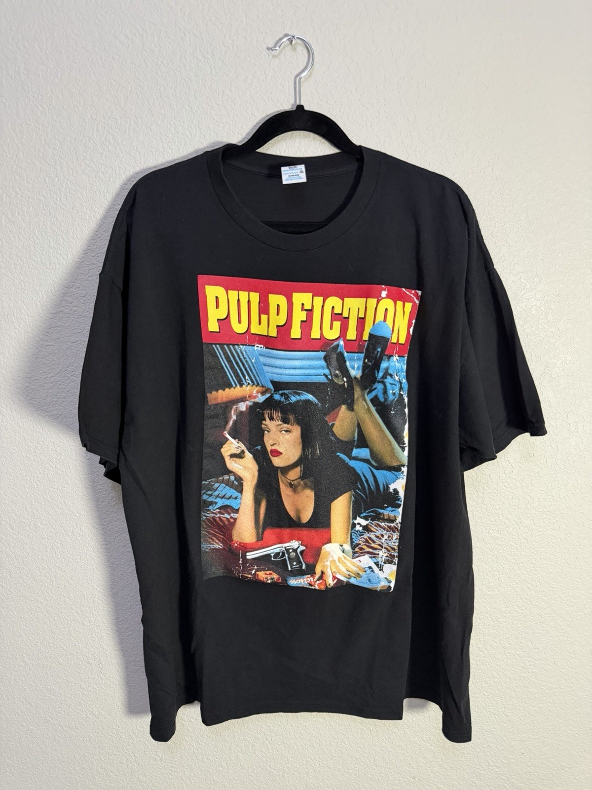 Pulp Fiction XXL T shirt Uma Thurman Mia Wallace