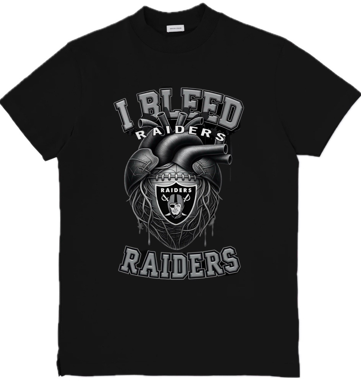 Las Vegas Raiders NFL Custom Graphic T-Shirt Size S-3XL