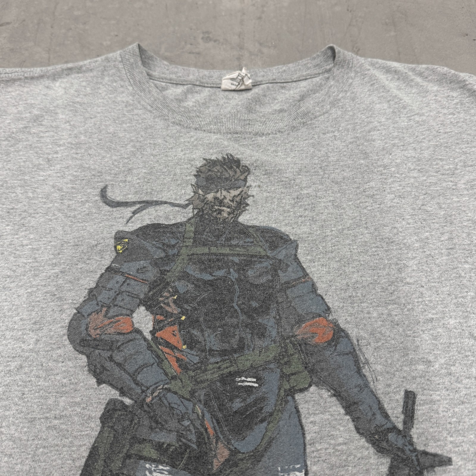 Metal Gear Solid Vintage Shirt Medium Peacewalker Promo Y2K Konami Video Game