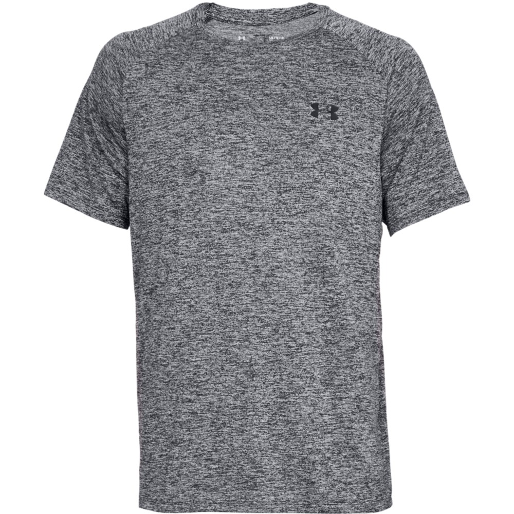 Under Armour 1326413 Men&rsquo;s UA Tech 2.0 Training T-Shirt, Black/Graphite, Medium